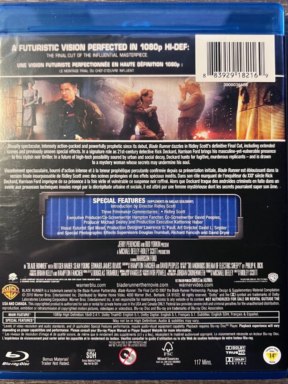 BLADE RUNNER (1982) - Blu-ray - Picture 2 of 2